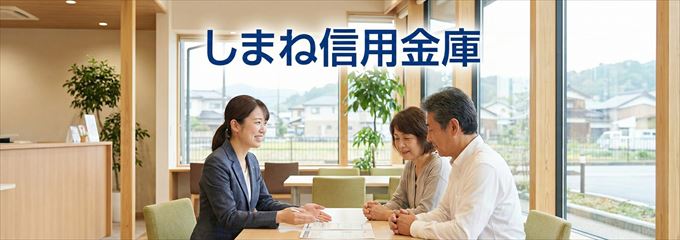 「しまね信用金庫」の不動産担保ローン